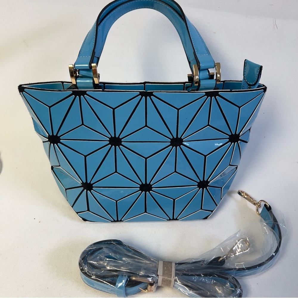 GEOMETRIC Satchel Handbag